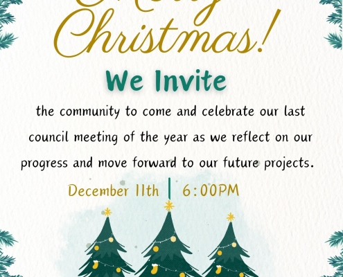 The City of Shepherdsville wishes you a Merry Christmas! We invite the community to come and celebrate our last council meeting of the year as we reflect on our progress and move forward to our future projects. December 11th | 6:00PM - 634 Conestoga Parkway